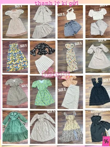 00-đầm nữ xã combo 3 cái 89.k nhiều mẫu