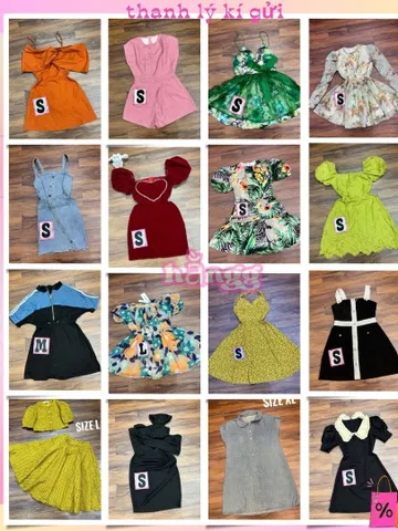 20_đầm công chúa nhiều mẫu thanh lý sale