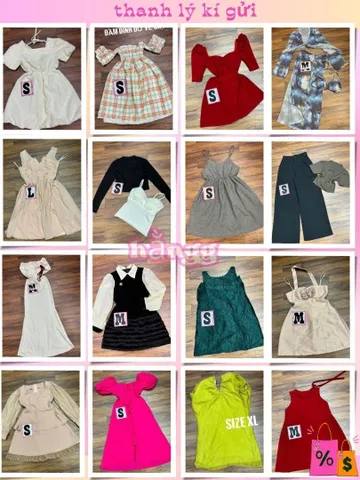 164_đầm nữ,set sale nhiều mẫu .