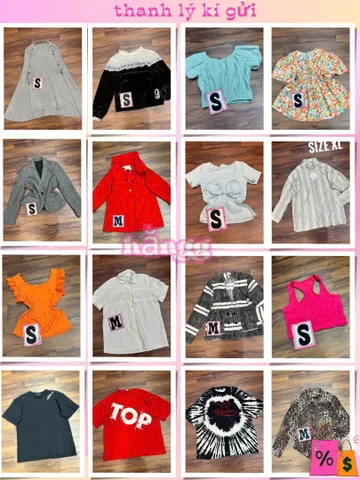 241 👚LINK 02 áo nữ NEW thanh lý.