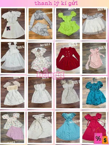 226 🍀 𝓱𝓪̆̀𝓷𝓰𝓰_đầm tiểu thư xịn xò sale_MUA 3C giá 99K