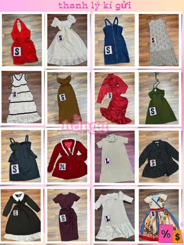 237 🎀 đầm nữ thanh lý .