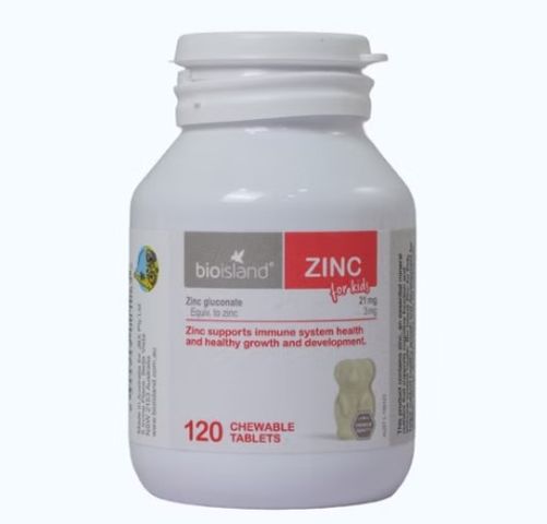 [Nhập khẩu] Bio Island ZinC for Kids - Bổ sung kẽm hữu cơ cho bé từ 1 tuổi