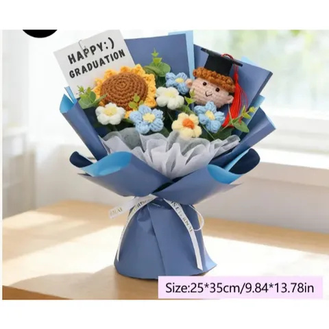 Bó Hoa Tốt Nghiệp Len Quà tặng tốt nghiệp ý nghĩa
