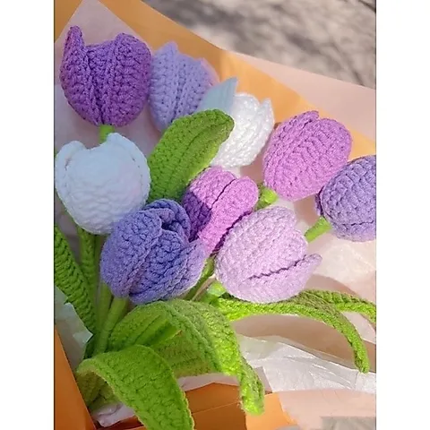 Hoa tulip len ghép cánh dùng làm quà tặng (không nhụy)
