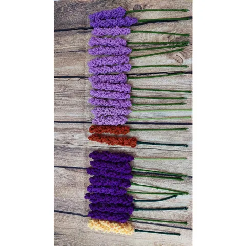 hoa len lavender móc sẵn
