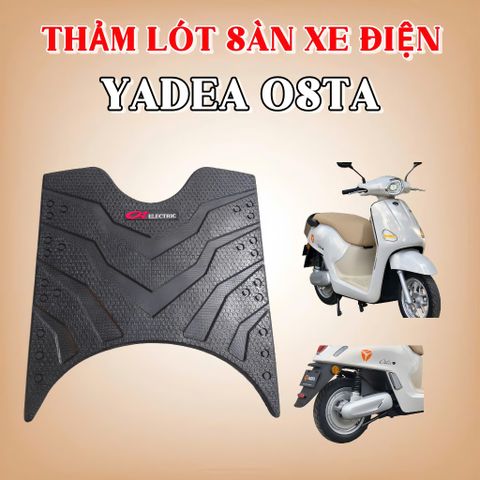 Thảm Lót Sàn Xe Điện YADEA Osta , Osta H+, Osta P, Osta bản đổi Pin (Cao su phom zin bền bỉ )