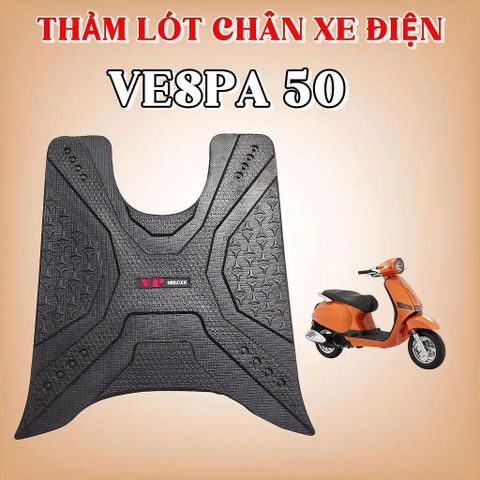 Thảm Lót Sàn Xe Điện Vespa 50 Chống Trượt Cao Cấp Form Đẹp Bền Dễ Vệ Sinh