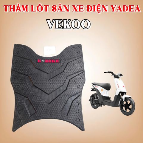 Thảm lót sàn xe điện Yadea Vekoo - Osakar Velux ( cao su , dày dặn , dẻo dai , chống trượt )
