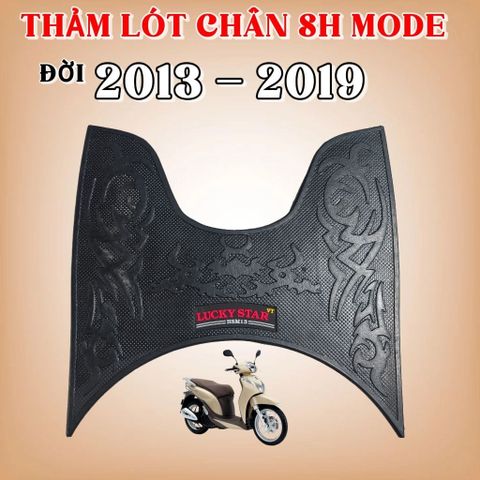 SH 13 ,Thảm Xe SH Mode 2013-2019 Cao Su Dày Cao Cấp, Chống Trượt, Dễ Vệ Sinh, Chống Bụi Bẩn