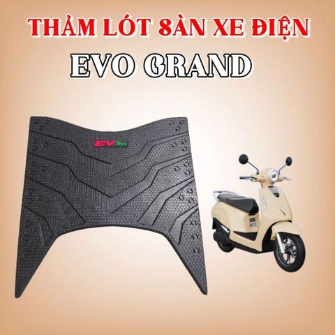 Thảm Lót Sàn Xe Điện VinFast Evo Grand , Evo Grand lite , Evo Max Đổi pin ( Cao Su Chống Trượt )