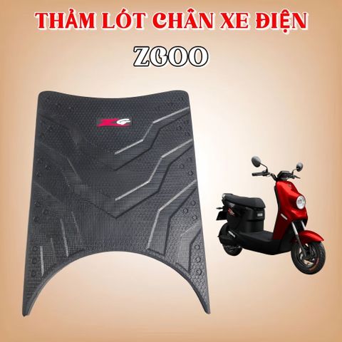 Thảm Lót Sàn Xe Điện ZGoo Và Flazz Cao Cấp, Chống Bám Bẩn, Form Chuẩn, Dễ Vệ Sinh