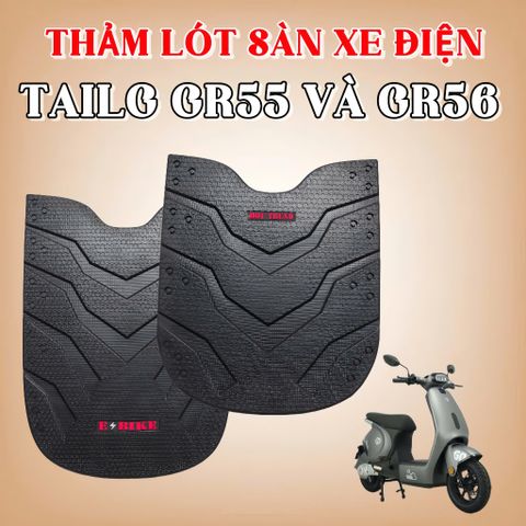 Thảm lót sàn xe điện TAILG GR55 /GR55 Plus và GR56 / GR58/ Sonco Lyn (Cao su ,chuẩn form ,như zin )