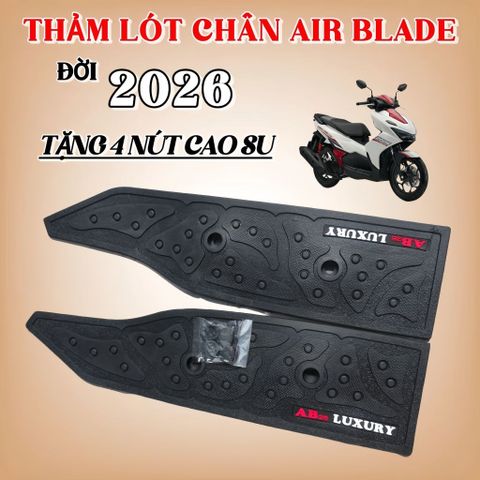 (Tặng Ốc ) AB 26 ,Thảm Lót Sàn Xe AB 2026 + Chống Trượt + Chống Nước + Form Zin + Cao Cấp