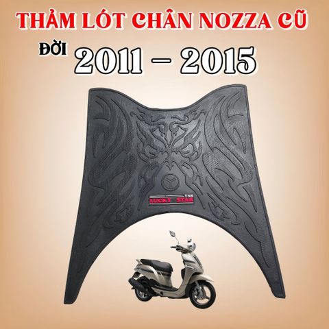Thảm Lót Sàn Xe Máy Nozza Cũ 2011-2015 Chống Trượt Cao Cấp Form Zin Bền Đẹp