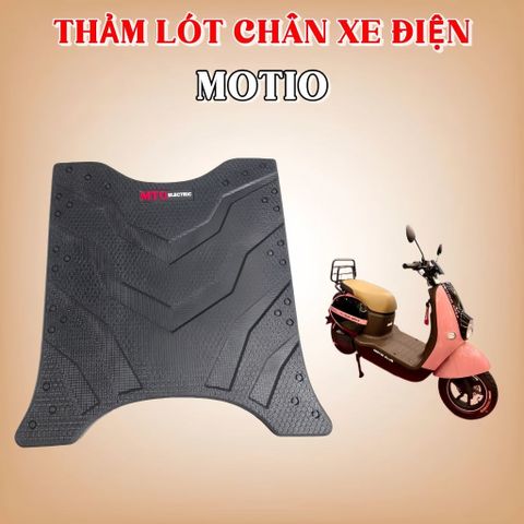 Thảm Lót Sàn Xe Điện Motio Cao Cấp Form Zin, Chống Nước Chống Trượt, Dễ Vệ Sinh, Bảo Vệ Sàn Xe