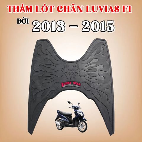 Thảm Lót Sàn Xe Luvias Fi 2013-2015 Chống Trượt Cao Cấp Form Zin Đẹp Bền