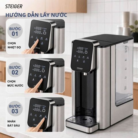 BÌNH THUỶ STEIGER STG400-H DUNG TÍCH 4L