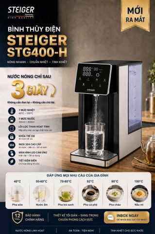 BÌNH THUỶ STEIGER STG400-H DUNG TÍCH 4L