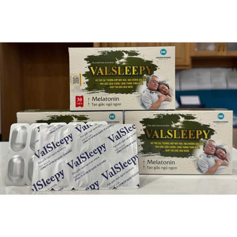 1 HỘP VALSLEEPY - Melatoninn giúp tạo giấc ngủ ngon