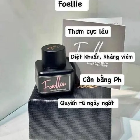[ Hàng công ty] Nước Hoa Vùng Kín Foellie Eau De Inner Beauty Perfume Bijou - Đen 5ml