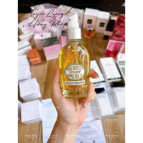 Body oil hạnh nhân lọ 100ml hạnh nhân chăm sóc da mềm mịn, chống rạn căng bóng