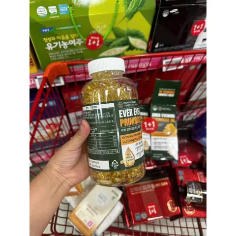 Hoa anh thảo xanh Ever Evening Primrose Oil 365 viên Hàn Quốc