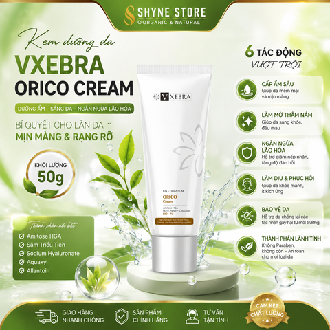 Kem Dưỡng Da Orico Cream Dưỡng Ẩm Sâu Làm Sáng Da Mờ Thâm Nám Cho Da Mềm Mịn