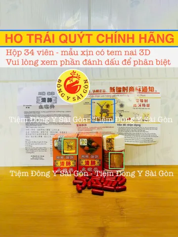 Viên uống ho trái Quýt 3D từ Malaysia - Thực phẩm chức năng hỗ trợ ho gió, ho khan, đau họng - Hộp 34 viên