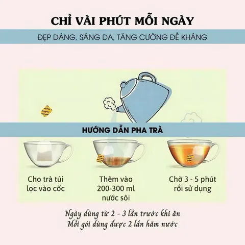 comno 3 hộp trà búp ổi non 801612
