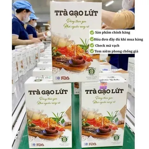 combo 4 hộp trà gạo lứt 801616
