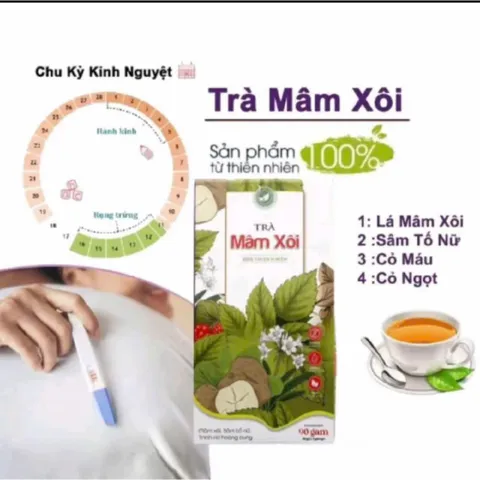 trà mâm xôi tự nhiên 100%