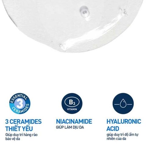 Sữa rửa mặt dành cho da dầu Cerave Foaming Cleanser 473ml