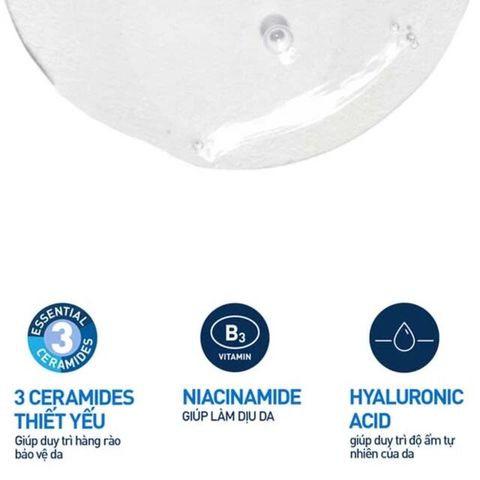 CeraVe Foaming Cleanser 236ml – Sữa Rửa Mặt Tạo Bọt Làm Sạch Dầu Thừa Cho Da Dầu