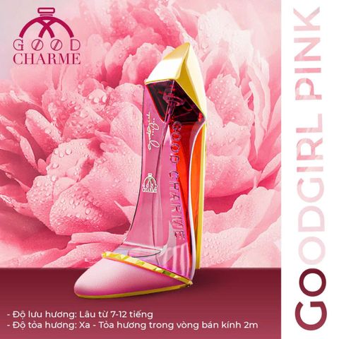 Nước hoa nữ Charme Good Girl Pink 50ML gợi cảm quyến rũ