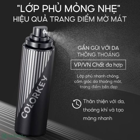 Xịt Khoá Makeup Colorkey Airy Soft Matte Setting Spray [hàng nhập khẩu]