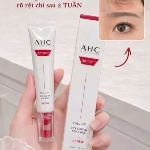 Kem dưỡng mắt AHC 3X collagen expert nâng cấp
