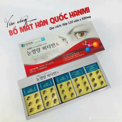 Hộp bổ mắt Hanami Hàn Quốc