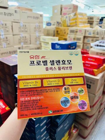 Viên Uống Tăng Cân Probell Selen Yeast Hàn Quốc - Vitamin Tổng Hợp 480 Viên Hỗ Trợ Cân Bằng Dinh Dưỡng và Năng Lượng 801760