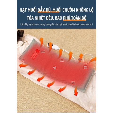 Đai chườm cao cấp không chảy nước - giảm đau mỏi - giữ ấm vùng bụng eo -  (chính hãng Đồng Nhân Đường Tongrentang)