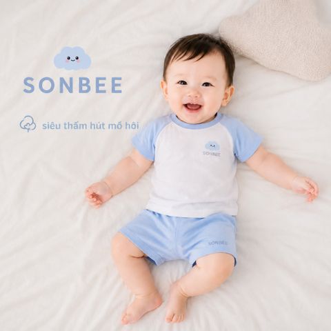 Set 3 Bộ Quần Áo Cho Bé SONBEE Cotton Mềm Mịn, Cho Bé 3-12 Tháng, Thoáng Mát Thấm Hút Tốt