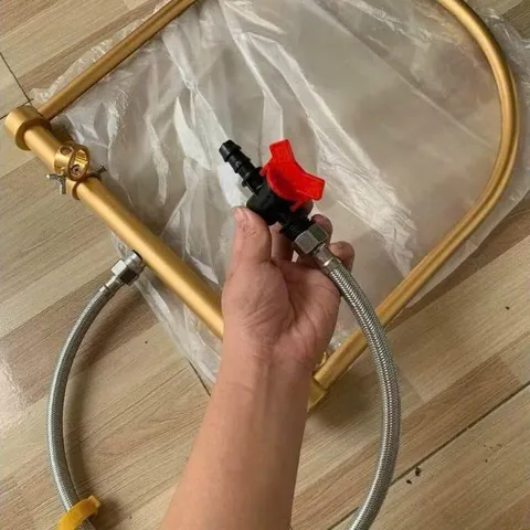MC1-Vòng Vòm Phun Nước Gội Đầu Dưỡng Sinh Hợp Kim (xem kỹ khoảng cách 2 lỗ vòm giúp shop nhé ạ)