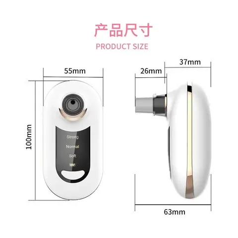 Máy Hút Mụn Mini Cầm Tay Tích Điện, Máy Hút Mụn Đầu Đen, Mụn Cám Bã Nhờn Siêu Khoẻ Dùng Cá Nhân & Spa dễ sử dụng
