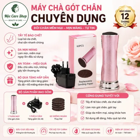 MÁY CHÀ GÓT CHÂN TẨY DA CHẾT BÀN CHÂN NAILPA CÁ NHÂN GIÁ RẺ