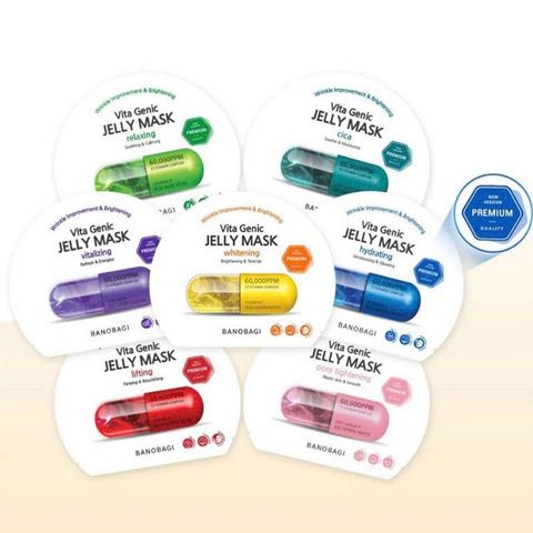 MẶT NẠ BANOBAGI VITA GENIC JELLY MASK HÀN QUỐC (Hộp 10 miếng) 801854