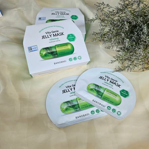 MẶT NẠ BANOBAGI VITA GENIC JELLY MASK HÀN QUỐC (Hộp 10 miếng) 801854
