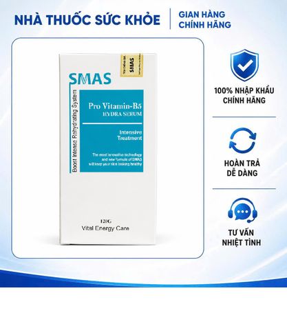Serum Smas Pro Vitamin B5 Hydra 120g - Dưỡng ẩm và Phục hồi da, Chăm sóc Da Nhạy Cảm từ Hàn Quốc