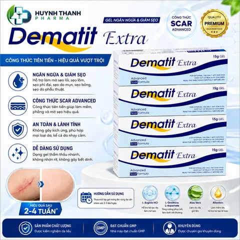 KEM BÔI DEMATIT EXTRA CREAM - TUÝP 15 GRAM