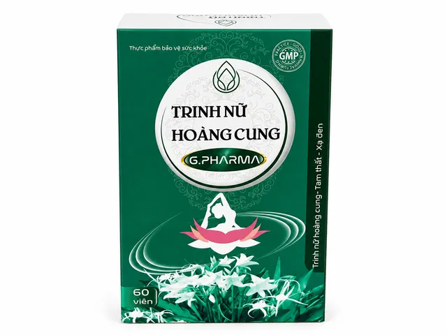 Trinh Nữ Hoàng Cung Hỗ Trợ Giảm U Xơ Tử Cung và U Xơ Tuyến Tiền Liệt - Hộp 60 Viên