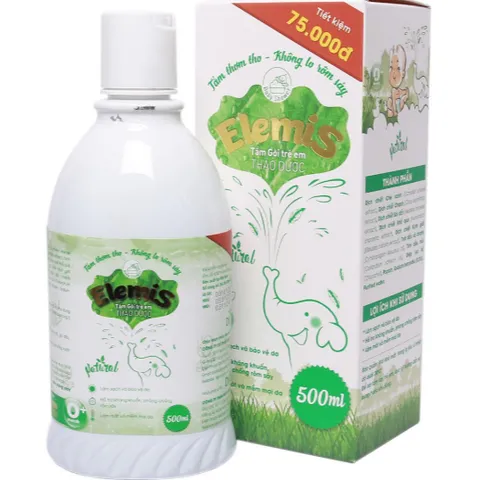 Nước tắm gội thảo dược Elemis 500ml